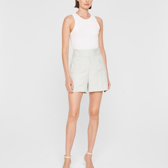 Linen Blend Short - New With Tags - NEVER WORN - Green